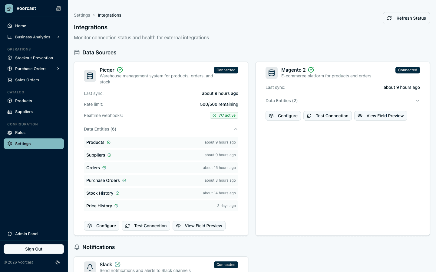 Picqer integration setup